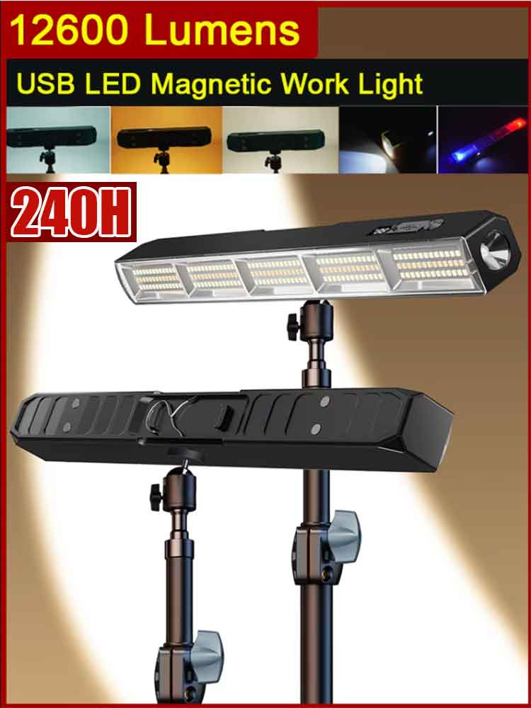 Power Bank - Barra Luminosa LED Magnetica ad Alta