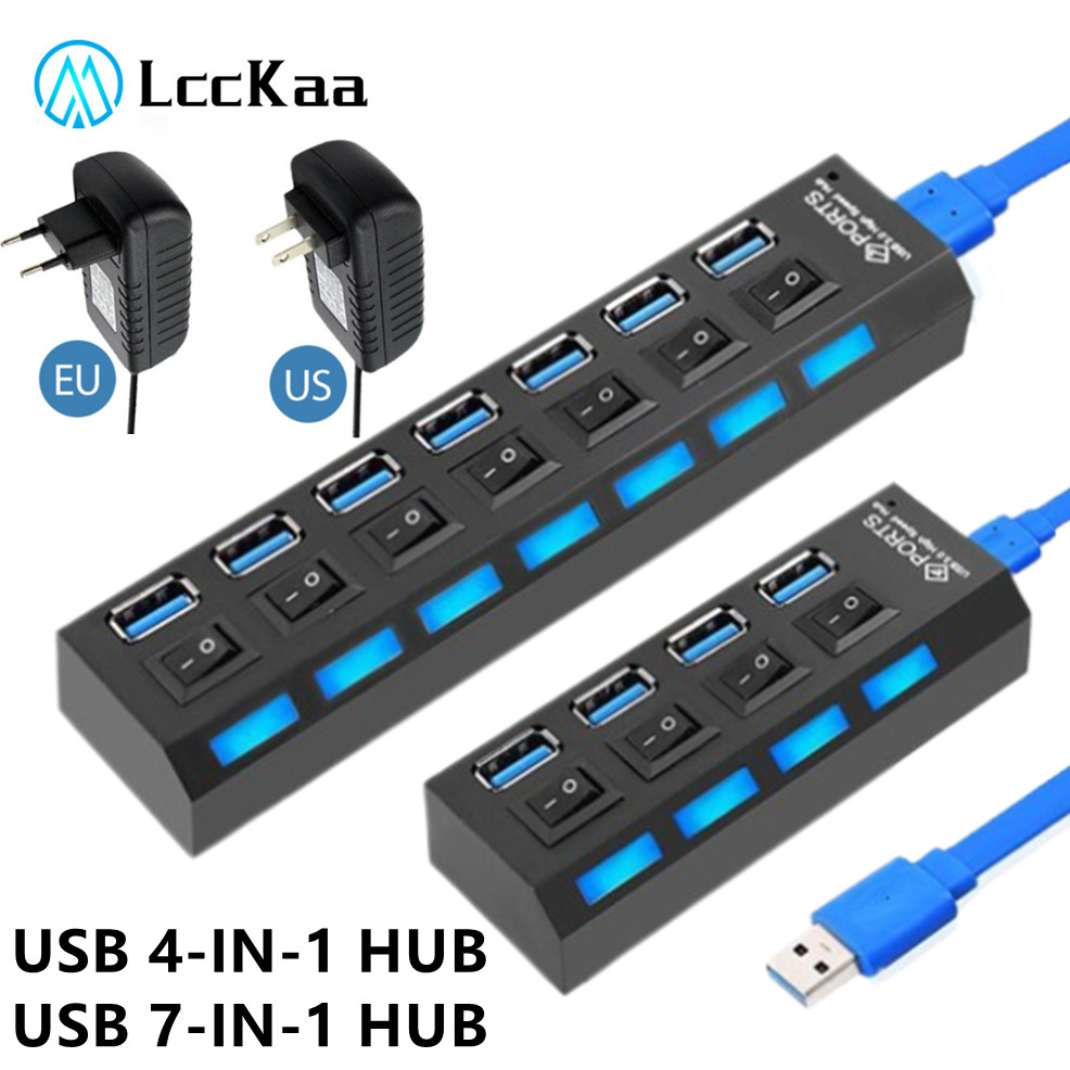 Usb Hub - Espansore adattatore USB HUB 3.0 2.0