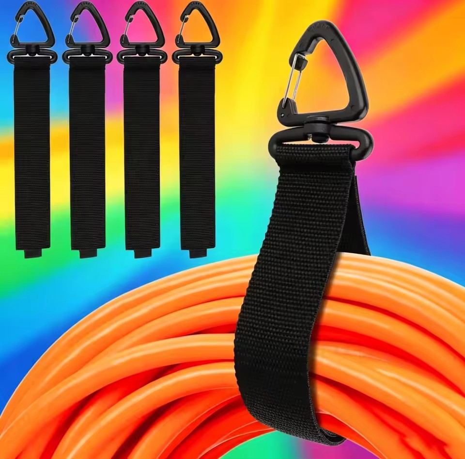 Cable Organizer - Organizzatore per Cavi con Fibbia Rotante,