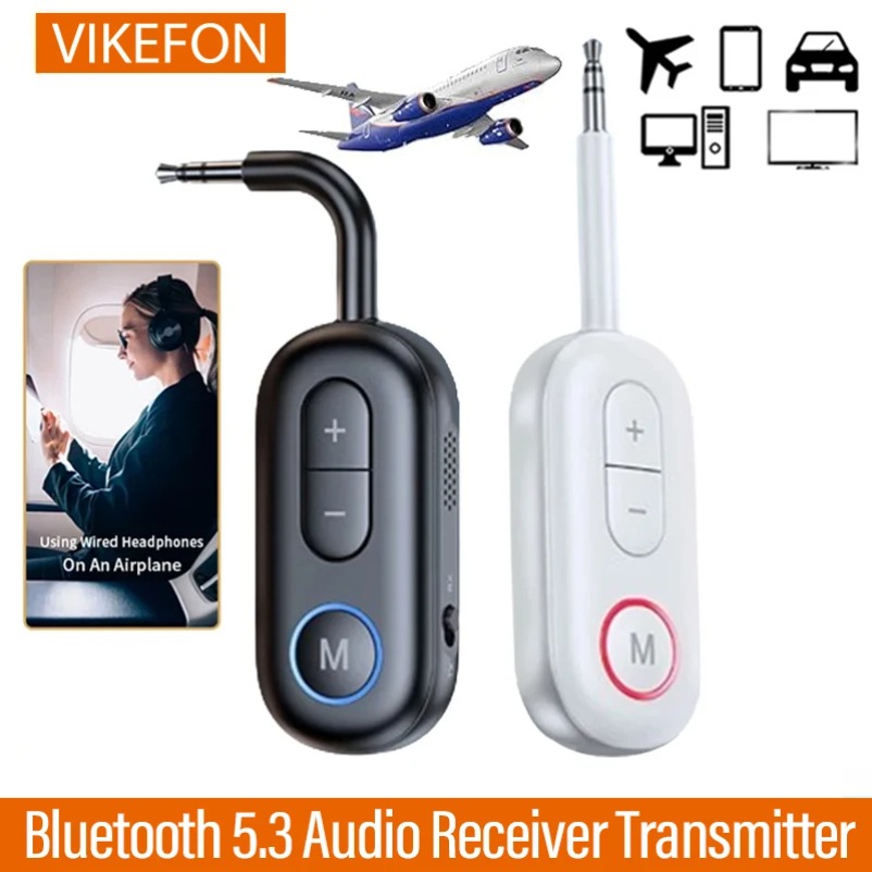 Headphones Wireless - Adattatore Audio Wireless Bluetooth 5.3, Ricevitore
