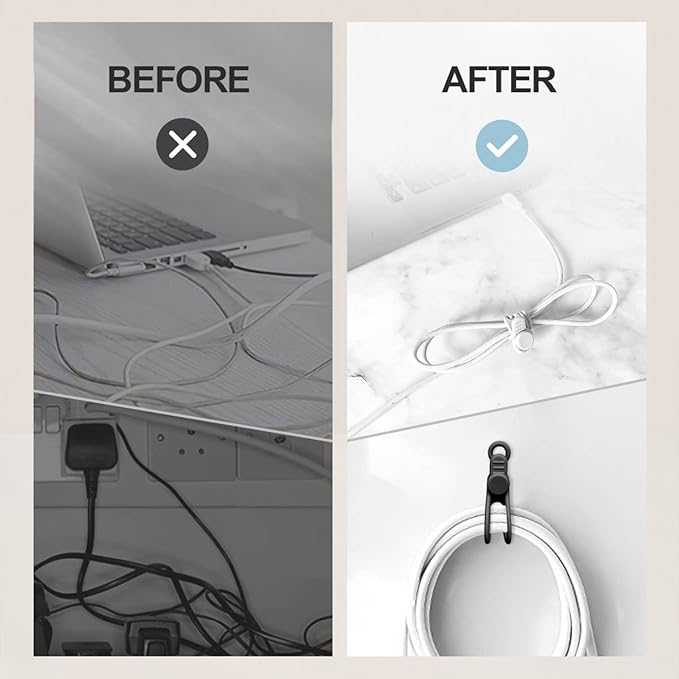 10 pezzi di fascette in silico - Cable Organizer recensione e prezzo