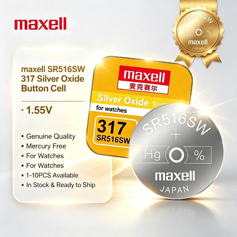 Maxell SR516SW 317 Batteria a  - Electronics And Gadgets Ce recensione e prezzo
